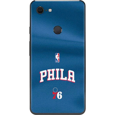 NBA Philadelphia 76ers Jersey Google Pixel 3 XL Skin